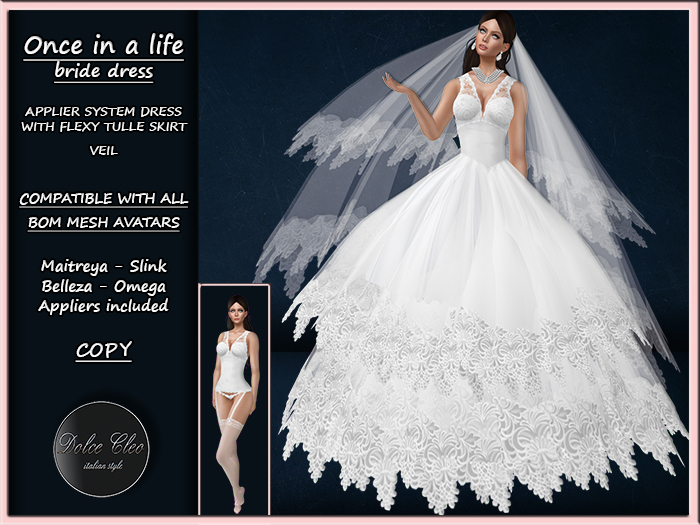 ONCE IN A LIFE BRIDE DRESS