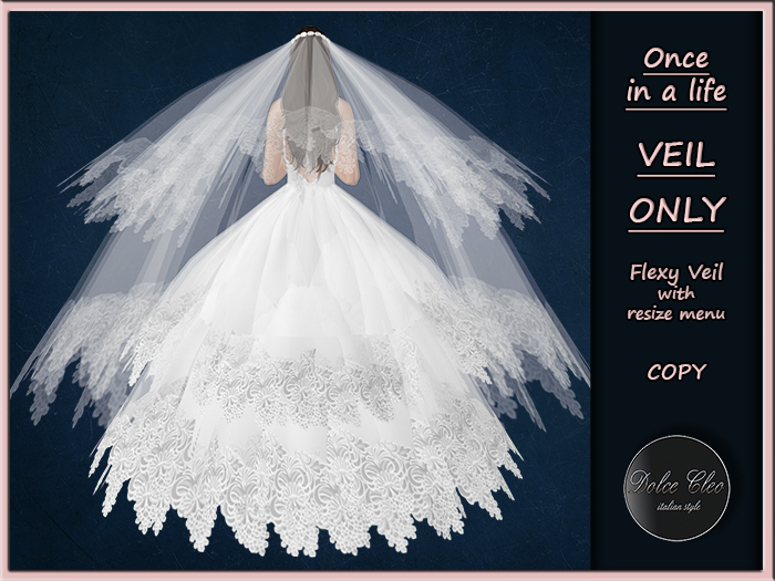 BRIDE VEIL ♥ ONCE IN A LIFE