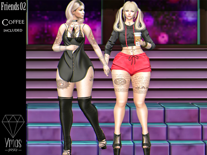{Ymas Poses}Friends 02