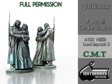 .::QUTWORLD Farewell Soldier Statue::.FP 