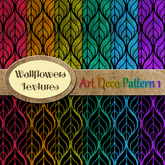 *Wallflowers* Art Deco Pattern 1