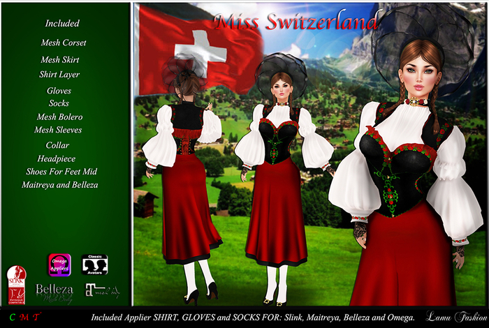 -Lamu Fashion-Outfit *Miss Switzerland* DEMO