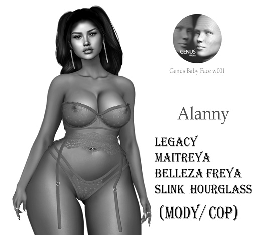 Shape Alanny  [All Shapes] Genus  Baby face DEMO