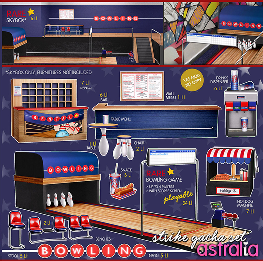 Astralia - Strike (rental desk)