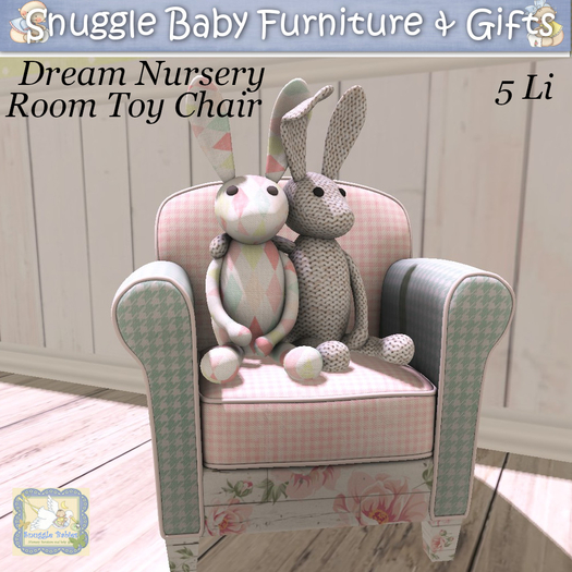 Dream Nursery Room Toy Chair  Boxed