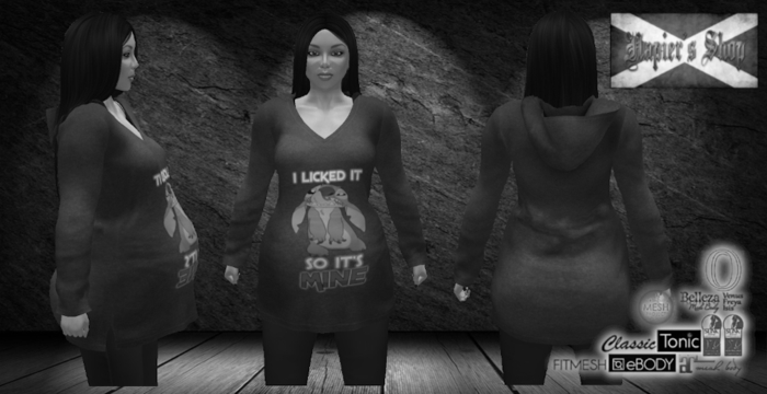 DEMO Shy Maternity Hooded Tunic Box MP