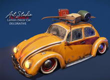 Art Studio.FULL PERM \\ Lemon Decor Car