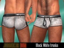juggwear BOM BLACK WHITE BRIEFS 2020  