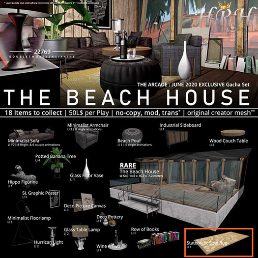 22769 - Statement Sisal Rug - COMMON
