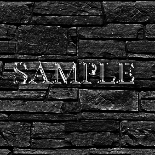 Zoy Texture [ Ashlar ] Seamless - BLACK