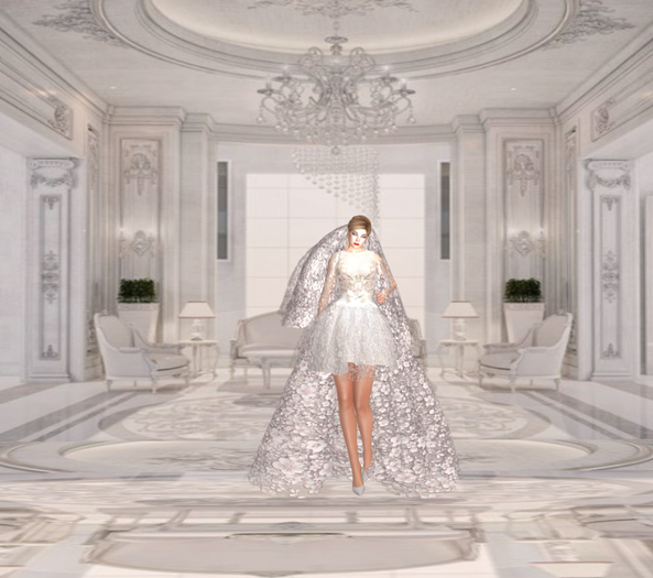 Adl Alta Moda The Bride Petite Robe Blanche
