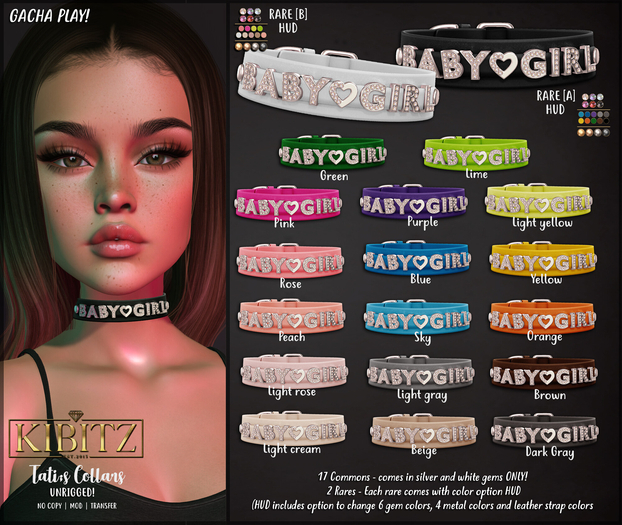 Kibitz - Tati's collar - orange