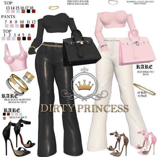 DIRTY PRINCESS-The Influencer Princess Top  LARA COMMON 17
