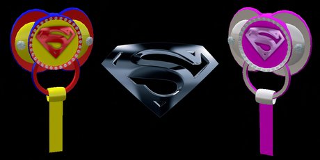 superman pacifier