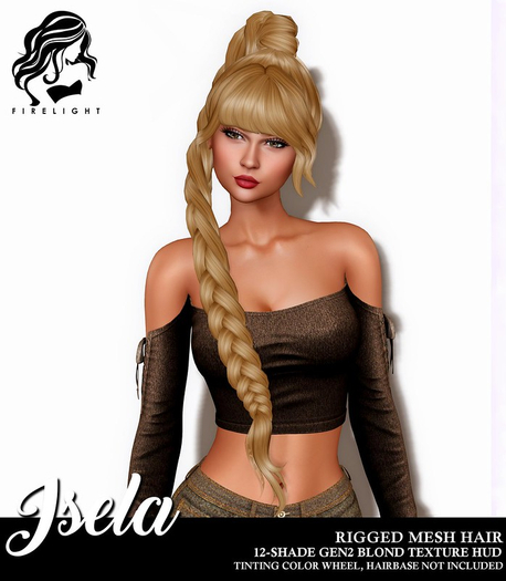!!Firelight!! Isela Gen2 Hair Blonds -  wear