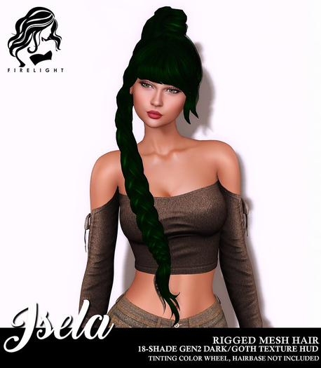 !!Firelight!! Isela Gen2 Hair Darks -  wear