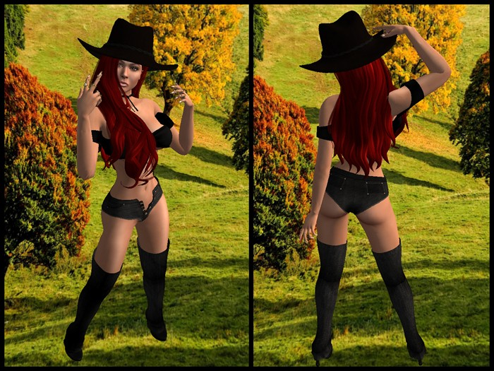 Altamura WesternOutfit Black