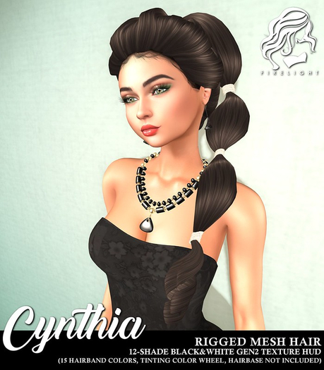 !!Firelight!! Cynthia Gen2 Black&White - wear