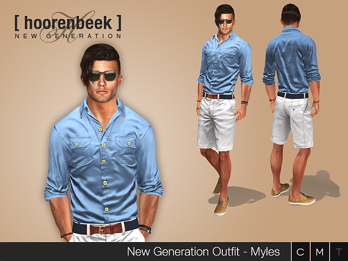 Complete Outfit - Myles - Signature, Belleza, SLink, Classic Avatar