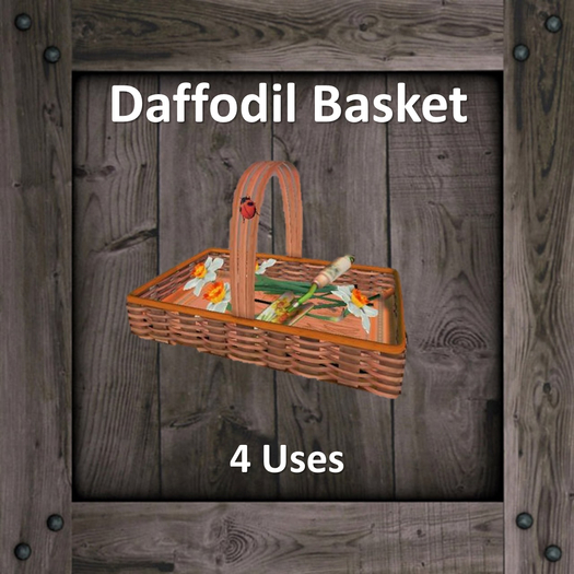 DFS Flowers - Daffodil Basket (Texture)