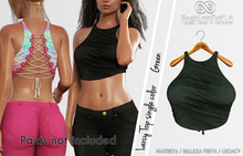 FashionNatic - Larcy Top Green - Maitreya, Belleza Freya, Legacy