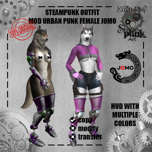 SW - Steampunk Outfit Mod Urban Punk Female Jomo (Box)