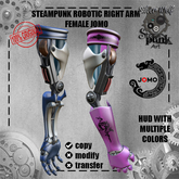 SW - Steampunk Right Robotic Arm Urban Punk Female Jomo (Box)