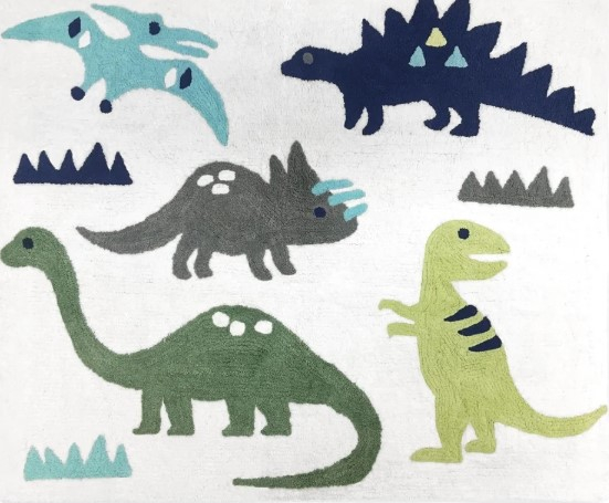 [Happy Panda] Area Rug (boxed) - Dinosaur