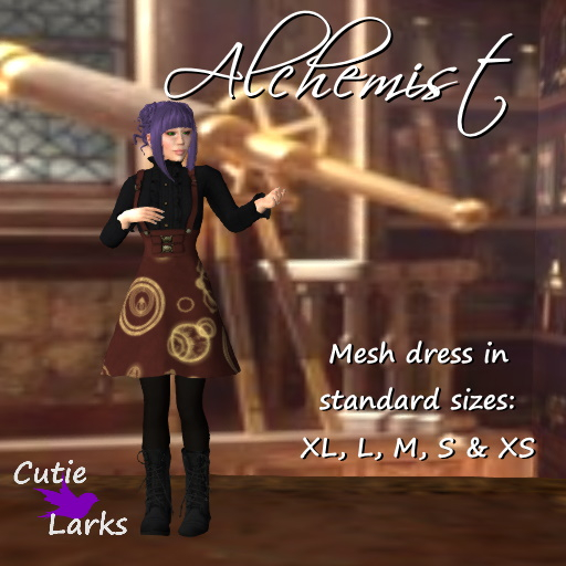 ~CL~ Womens Alchemist Dress - Red BOXED