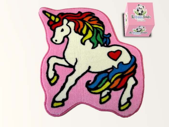 [Happy Panda] Area Rug (boxed) - Unicorn