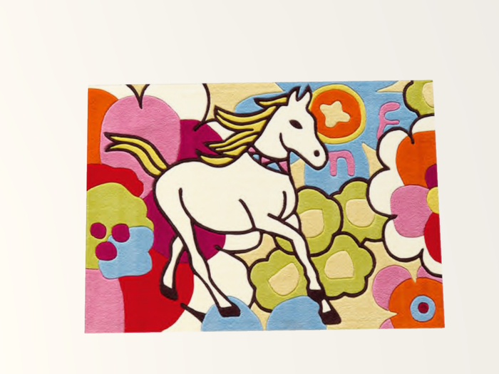 [Happy Panda] Area Rug (boxed) - Unicorn 3