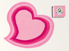 [Happy Panda] Area Rug (boxed) - Heart