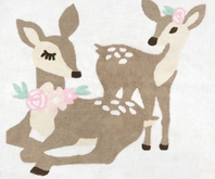 [Happy Panda] Area Rug (boxed) - Deers