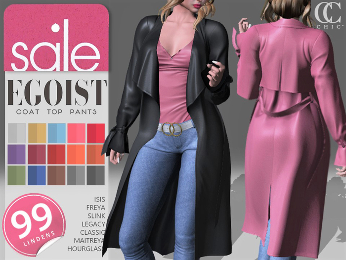 [CHIC] PROMO EGOISTE OUTFIT PLAIN