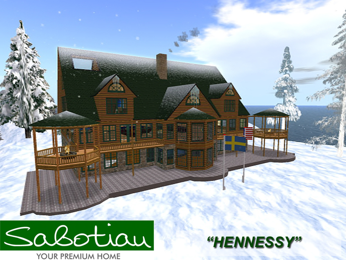 Log Cabin "HENNESSY" -WINTER EDITION