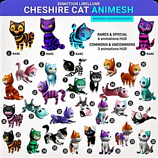 SEmotion Libellune Cheshire Cat Animesh #5