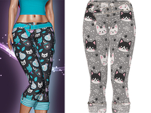 !PCP :: Beth Capris [Cat Grey]