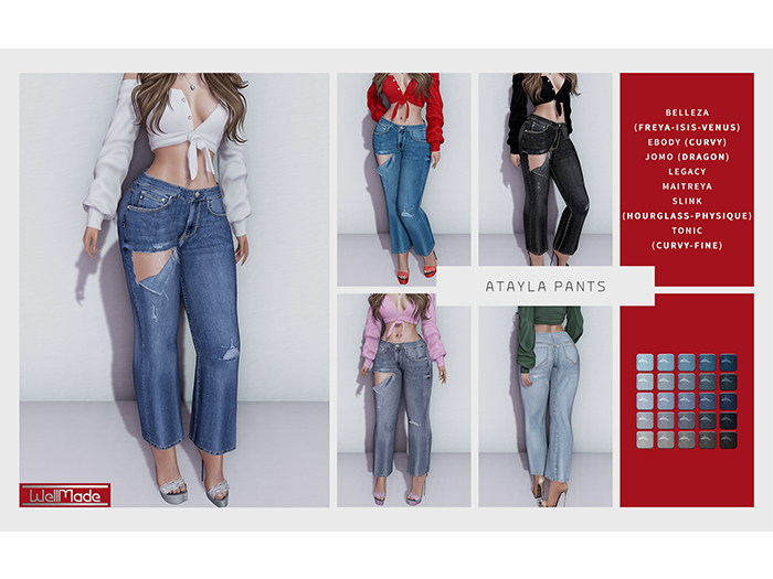 [WellMade] Atayla Pants