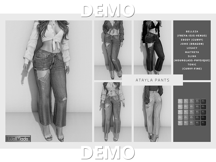 [WellMade] Atayla Pants DEMO