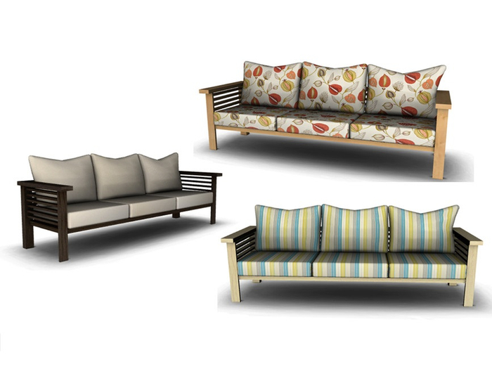 Spring flowers Sofa FULL PERM