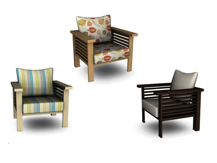 Spring flowers LivingChair FULL PERM
