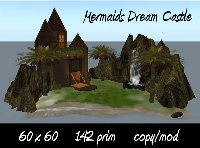 Mermaids Dream Castle Skybox