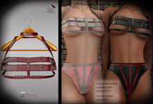 (*<*) 1313 Cara Top & Collar - Red