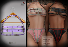 (*<*) 1313 Cara Top & Collar - Lilac