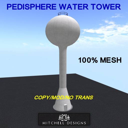 MD Pedisphere Water Tower BOXED