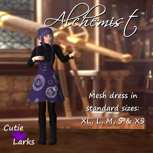 ~CL~ Womens Alchemist Dress - Purple BOXED