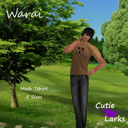 ~CL~ Warai Mens Bear Shirt BOXED