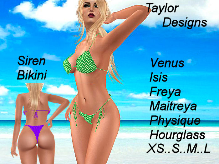 TD Siren Bikini Striped