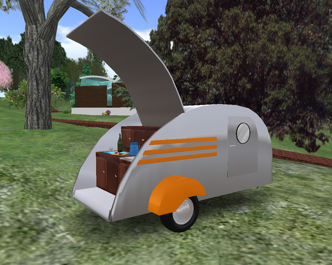 *~Fancy That~* Cute Camping Trailer Set