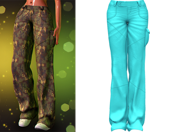 !PCP :: Aimee Cargo [Turquoise Blue]